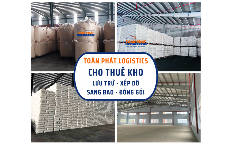 Toàn Phát Logistics cho thuê kho tối thiểu 50m2